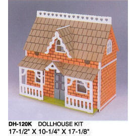 Wooden Dollhouse (Holz-Puppenhaus)