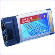 IEEE 1394 PCMCIA Cardbus 2 port (IEEE 1394 Cardbus PCMCIA 2 порта)