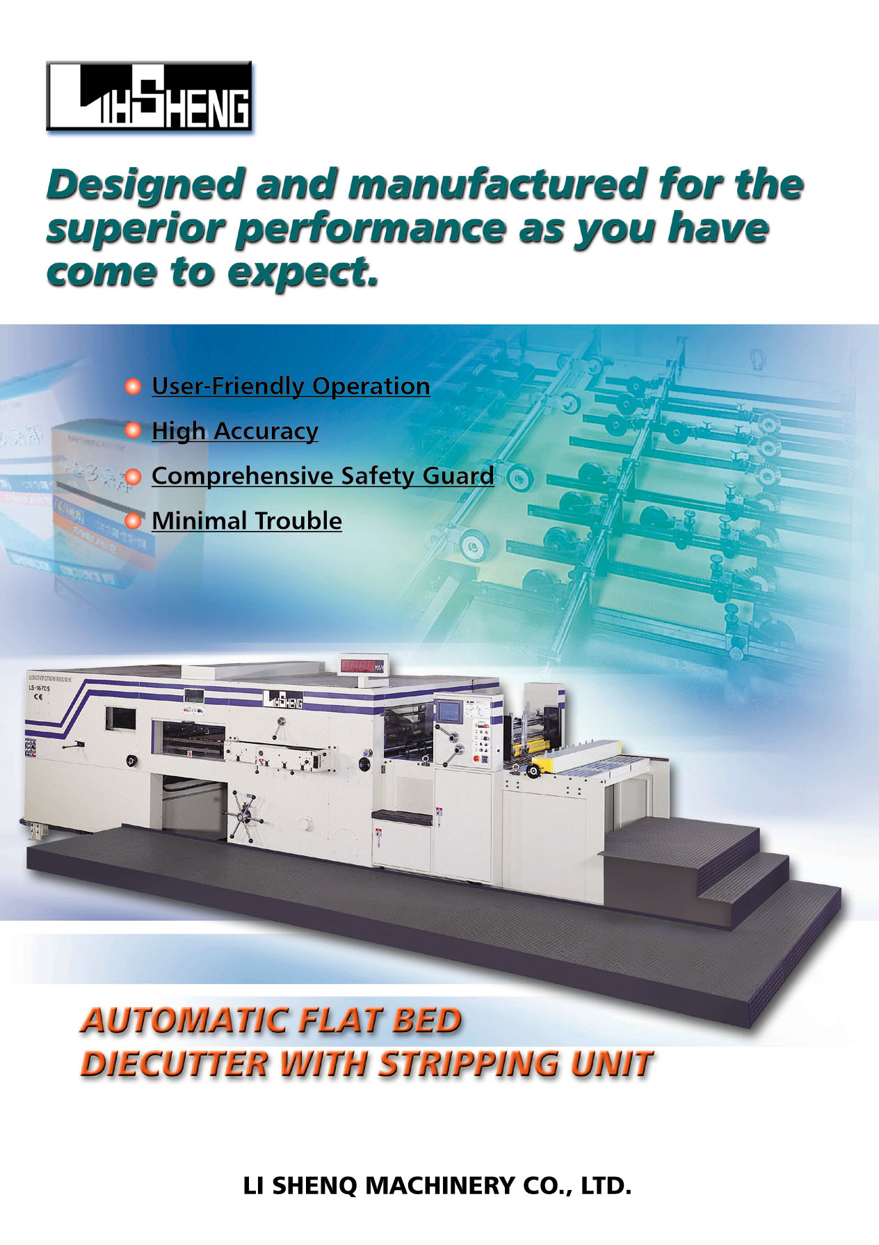 Automatic Flat Bed Die Cutter (Automatique Flat Bed Die Cutter)