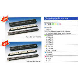 Cat 5E Patch Panels,CAT 6 Keystone Patch panels, IDC  Patch Panels,Rack Mount Pa (Cat 5E патч-панели, CAT 6 Keystone коммутационные панели, патч-панели IDC, для монтажа в стойку Па)