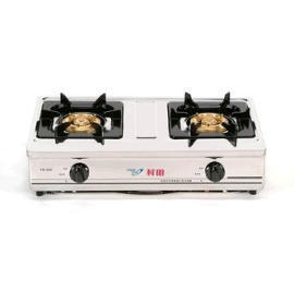 Two burners of counter top gas stove (Две горелки борьбе плита газ)