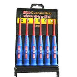 6PC INSULATED PRECISION SCREWDRIVER SET (6PC ИЗОТЕРМИЧЕСКИЕ прецизионных отверток SET)