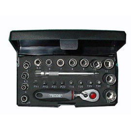 23PCS 1/4``DR. SOCKET SET (23PCS 1 / 4``DR. SOCKET SET)