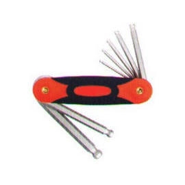 7PCS NEW FOLDING BALL POINT HEX KEY WRENCH SET (7pcs NEW складывающиеся ШАРИКОВОЙ торцевых ключей торцевых ключей)
