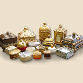 pooly treasure box, pewter trinket box,