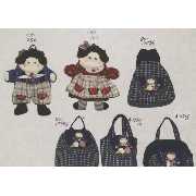 Checkers Girl Knapsacks (2 color, blue & red) (Шашки Девочка Рюкзаки (2 цвета, синий & красный))