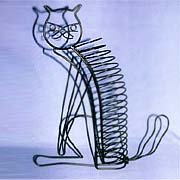 Metal Cat Design CD Storaage Rack (Metal Cat Design CD Storaage Rack)