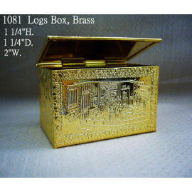 Logs Box,Brass Miniature