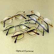 OPTICAL EYEWEARS OF HI NIKEL-SILVER AND MONEL MATERIAL W/DEMO LENS (Eyewears OPTIQUE DE HI NIKEL-ARGENT ET MATERIEL MONEL W / Demo lens)