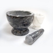 Marble Pestle & Motar (Marble Pestle & Motar)