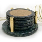 Marble Coaster Set