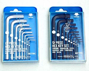 Short Arm Series Hex Key Set (Plastic Box)