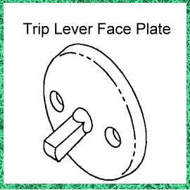 Trip Lever Face Plate (Дорожные Рычаг лицевой поверхности)