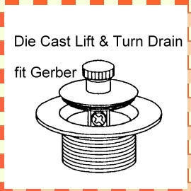 Die Cast Lift & Turn Drain (Die-Cast лифт & Turn Канализация)