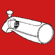 1 / 2``Messing Front Lift Div. Spout (1 / 2``Messing Front Lift Div. Spout)
