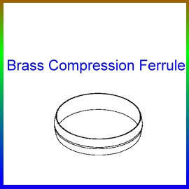 Brass Compression Ferrule (Сжатие латунные втулки)