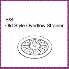 S/S Old style Overflow Strainer (S / S старого стиля Сито переполнением)