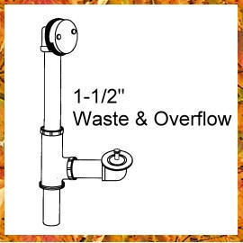 Waste & Overflow--Lift Lock (Waste & Overflow - Lift Lock)