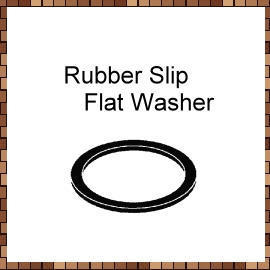 Rubber Slip Flat Washer (Caoutchouc antidérapant Flat Washer)