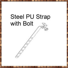 Steel PU Strap with Bolt