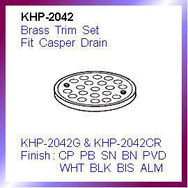 Brass Trim Set Fit Casper Drain (Латунь Trim Задать Fit Каспер Канализация)