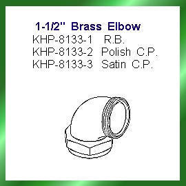 1-1/2`` Brass Elbow (1 /2``латунные Elbow)
