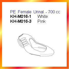 PE Female Urinal (PE Homme Urinoir)