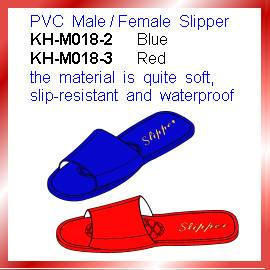 PVC Male / Female Slipper