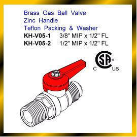 Brass Gas Ball Valve (Латунные шаровые краны газ)