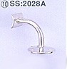 STAINLESS STEEL ROUDN PIPE SUPPORT (EDELSTAHL ROUDN PIPE SUPPORT)