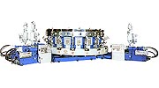 Automatic Rotary Type Direct Injection Of Multi-colors soles Onto Shoe Uppers Ma