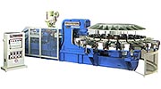 Automatic Rotary type Plastic Air Blowing Type Shoe Injection Moulding Machine ( (Automatic Rotary type Plastic Air Blowing Type Shoe Injection Moulding Machine ()