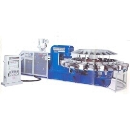 AUTOMATIC ROTARY TYPE PLASTIC AIR BLOWING SHOES INJECTION MOULDING MACHINE (АВТОМАТИЧЕСКИЕ РОТОРНЫЕ ТИП ПЛАСТИКОВЫЕ AIR BLOWING ОБУВЬ Термопластавтомат)