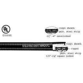 Liquid-tight flexible steel conduit (UL type)