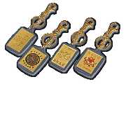 24K Gold Keychain (24-каратным золотом брелок)