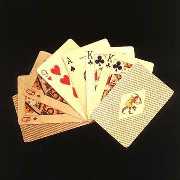 24K Gold Playing card (24-каратным золотом игральных карт)