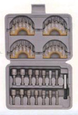 39-PC. POWER BIT & NUT DRIVER BIT SET (39-PC. Power Bit & Гаечный бит)