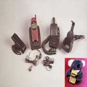 Cellular Phone Hands-Free Battery Chargers (for various types of cellular phones