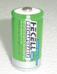 Consumer Ni-MH Rechargeable Battery-C Size