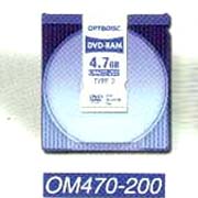OM470-200 DVD-RAM 4.7 GB disc w/type 2 cartridge (OM470-200 DVD-RAM 4.7 GB disc w/type 2 cartridge)