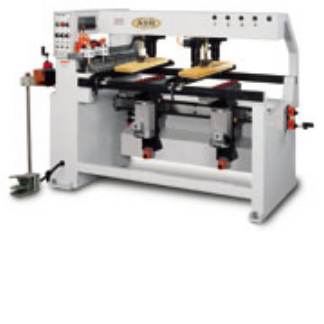 Three unit boring machine