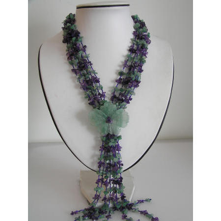 Necklace, Jewelry, hand-made, semi-precious, gemstone, crystal, amethyst, olivin (Collier, bijoux, fabriqués à la main, semi-précieux, pierres précieuses, cri)