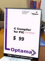 Optama C Compiler for PIC (Optama C-Compiler für PIC)