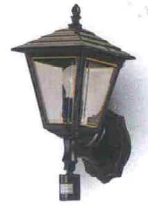 PIR DIE CAST OUTDOOR LANTERN