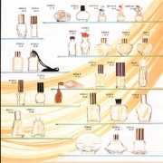 Glass Perfume Bottle & Cap (Glass Perfume Bottle Cap &)