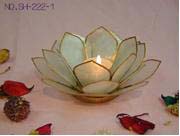 Lotus Capiz Candleholder (Lotus Capiz Candleholder)