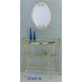 CONSOLE TABLE WITH WALL MIRROR (CONSOLE TABLE WITH WALL MIRROR)