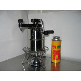 Stainless Steel Herd Espresso & Cappuccino Maker (Stainless Steel Herd Espresso & Cappuccino Maker)