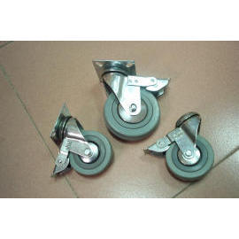 Rubber castors (Rubber castors)