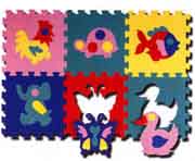 6PCS ANIMAL PUZZLE MAT (6PCS ANIMAL PUZZLE MAT)